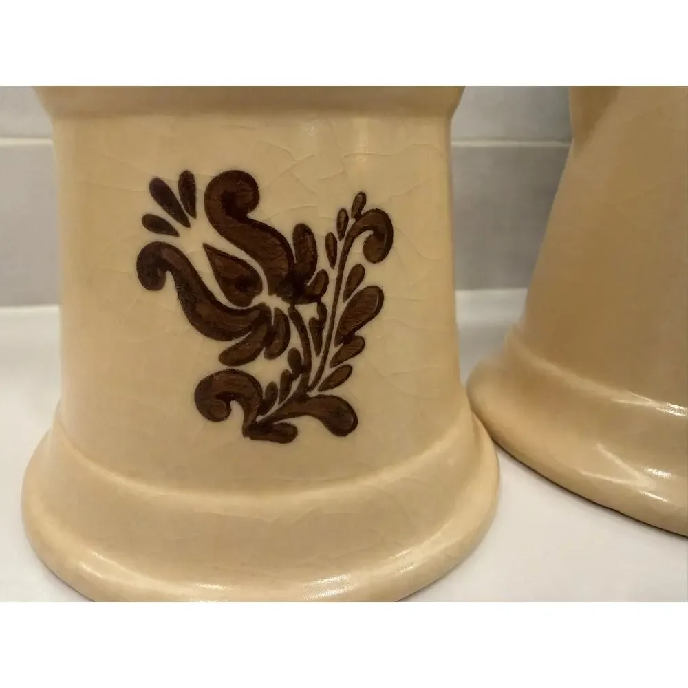 Vintage Pfaltzgraff Village‎ Creamer and Sugar Set